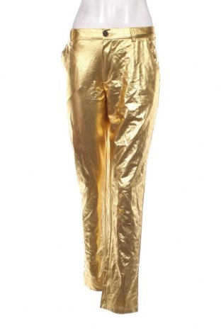 Дамски панталон, Размер XL, Цвят Златист, Цена 18,40 лв.