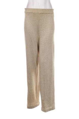 Pantaloni de femei, Mărime M, Culoare Auriu, Preț 31,48 Lei