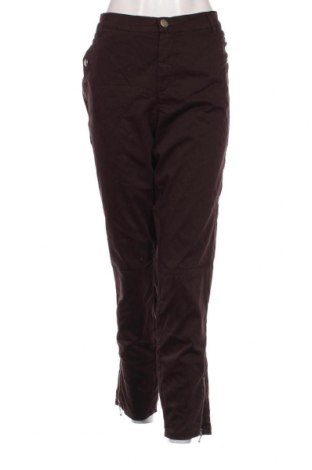 Γυναικείο παντελόνι 2 Biz, Μέγεθος XL, Χρώμα Καφέ, Τιμή 9,39 €