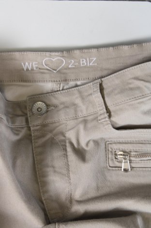 Damenhose 2 Biz, Größe M, Farbe Beige, Preis 5,25 €