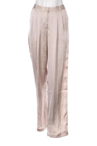 Дамски панталон ABOUT YOU x Iconic by Tatiana Kucharova, Размер M, Цвят Бежов, Цена 18,60 лв.