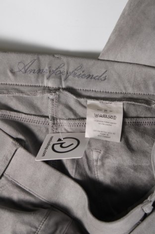Γυναικείο παντελόνι ANNI FOR FRIENDS, Μέγεθος L, Χρώμα Γκρί, Τιμή 16,82 €