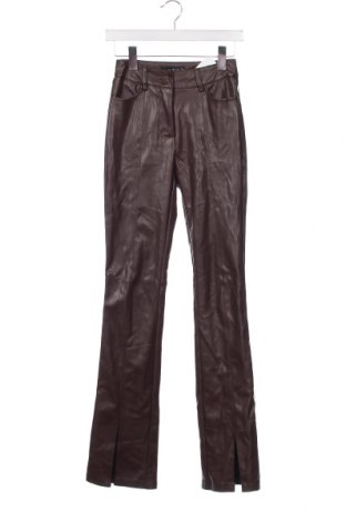 Дамски панталон Amisu, Размер XS, Цвят Кафяв, Цена 7,54 лв.