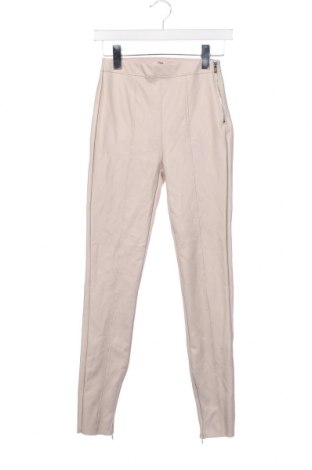 Pantaloni de femei Amisu, Mărime XXS, Culoare Ecru, Preț 33,39 Lei