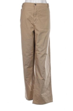 Дамски панталон Bpc Bonprix Collection, Размер 4XL, Цвят Бежов, Цена 29,00 лв.