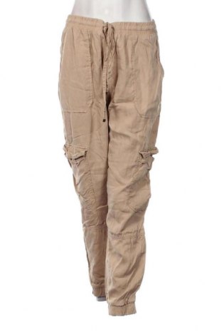 Дамски панталон C&A, Размер L, Цвят Бежов, Цена 13,34 лв.