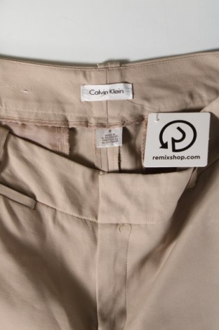 Дамски панталон Calvin Klein, Размер M, Цвят Бежов, Цена 154,89 лв.