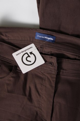 Pantaloni de femei Charles Vogele, Mărime L, Culoare Maro, Preț 42,93 Lei