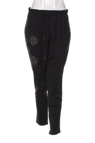 Γυναικείο παντελόνι Desigual, Μέγεθος S, Χρώμα Μαύρο, Τιμή 25,32 €