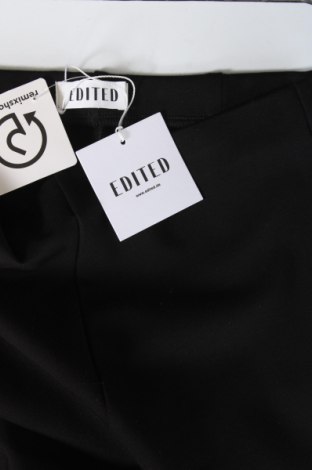 Дамски панталон Edited, Размер XS, Цвят Черен, Цена 13,95 лв.