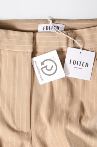 Γυναικείο παντελόνι Edited, Μέγεθος S, Χρώμα  Μπέζ, Τιμή 15,82 €