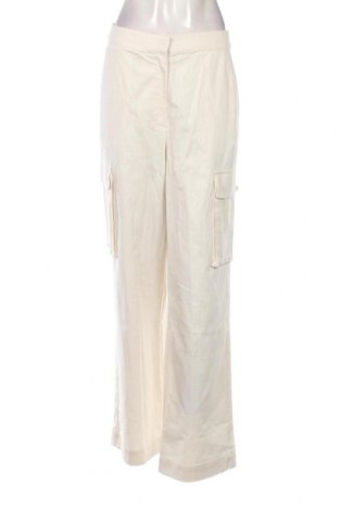 Pantaloni de femei Edited, Mărime L, Culoare Ecru, Preț 305,92 Lei