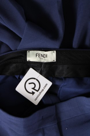 Дамски панталон Fendi, Размер XL, Цвят Син, Цена 271,15 лв.