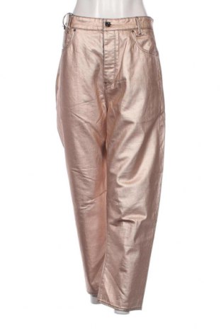 Дамски панталон G-Star Raw, Размер XL, Цвят Златист, Цена 64,40 лв.