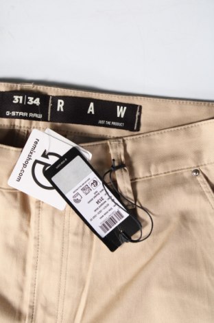 Pantaloni de femei G-Star Raw, Mărime XL, Culoare Ecru, Preț 264,81 Lei