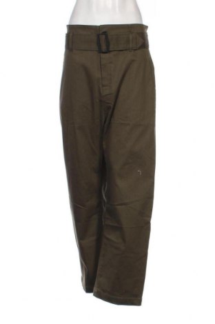 Дамски панталон G-Star Raw, Размер XL, Цвят Зелен, Цена 88,55 лв.