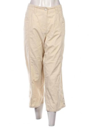 Дамски панталон G.W., Размер XL, Цвят Бежов, Цена 27,20 лв.