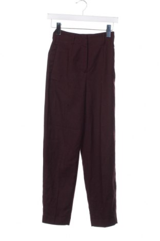 Dámské kalhoty  H&M, Velikost XXS, Barva Červená, Cena  162,00 Kč