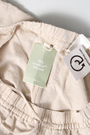 Damskie spodnie H&M, Rozmiar XL, Kolor Beżowy, Cena 107,86 zł