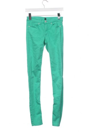 Pantaloni de femei H&M Divided, Mărime XS, Culoare Verde, Preț 44,39 Lei