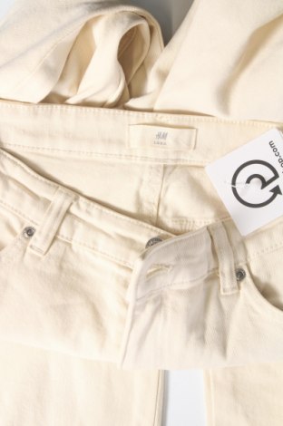 Γυναικείο παντελόνι H&M L.O.G.G., Μέγεθος M, Χρώμα Εκρού, Τιμή 17,94 €