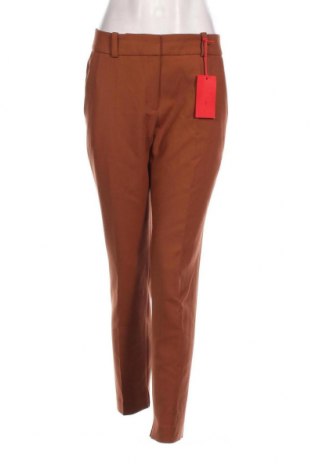 Дамски панталон Hugo Boss, Размер S, Цвят Кафяв, Цена 160,60 лв.