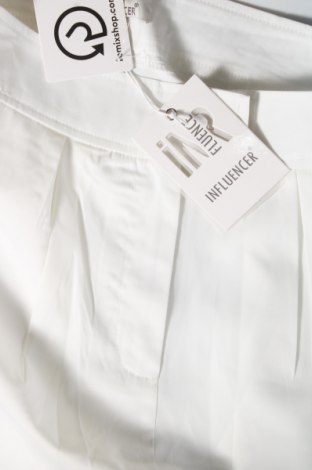 Pantaloni de femei INFLUENCER, Mărime S, Culoare Alb, Preț 61,18 Lei