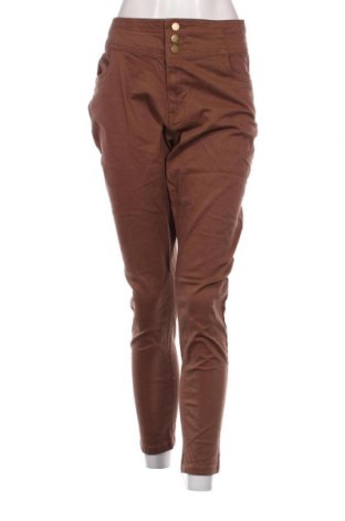 Дамски панталон Janina, Размер XL, Цвят Кафяв, Цена 14,50 лв.