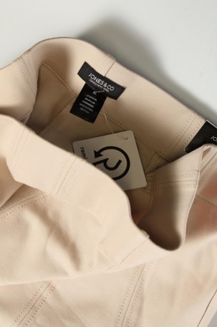 Damenhose Jones & Co, Größe XL, Farbe Beige, Preis 14,40 €