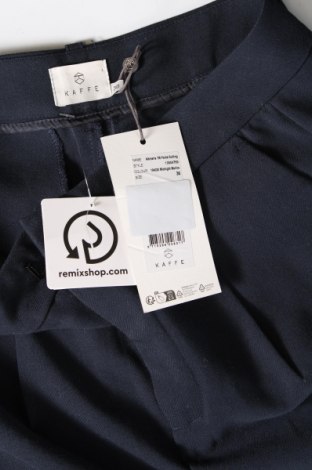 Pantaloni de femei Kaffe, Mărime S, Culoare Albastru, Preț 61,18 Lei