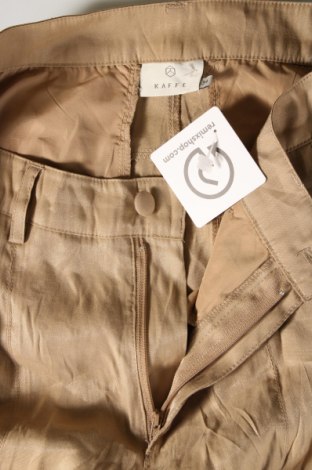 Γυναικείο παντελόνι Kaffe, Μέγεθος XS, Χρώμα  Μπέζ, Τιμή 5,07 €
