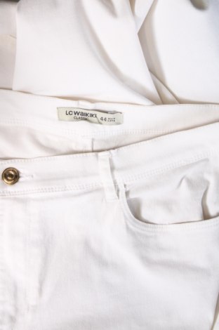 Damskie spodnie LC Waikiki, Rozmiar XL, Kolor Biały, Cena 36,76 zł