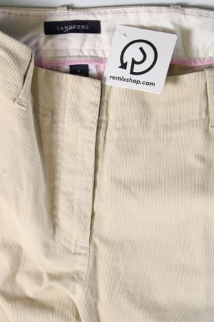 Γυναικείο παντελόνι Lands' End, Μέγεθος M, Χρώμα Εκρού, Τιμή 5,38 €