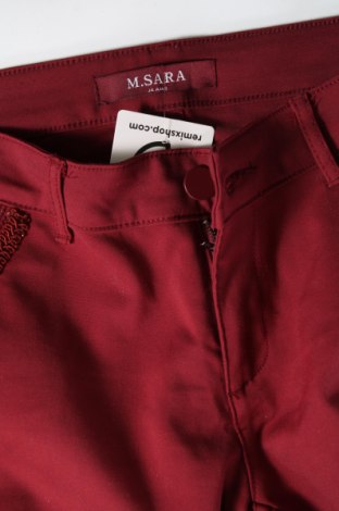 Damenhose M.Sara, Größe L, Farbe Rot, Preis € 2,49