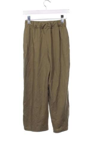 Дамски панталон Mango, Размер XS, Цвят Зелен, Цена 19,38 лв.