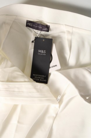 Dámske nohavice Marks & Spencer, Veľkosť S, Farba Biela, Cena  31,96 €