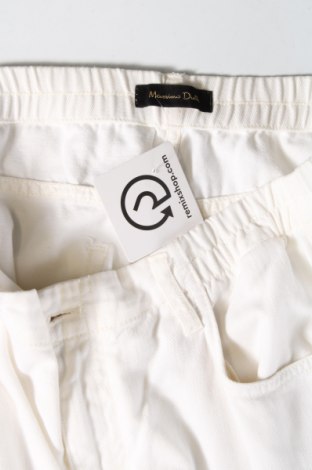 Pantaloni de femei Massimo Dutti, Mărime L, Culoare Alb, Preț 173,47 Lei