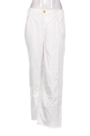 Pantaloni de femei Massimo Dutti, Mărime L, Culoare Alb, Preț 121,43 Lei