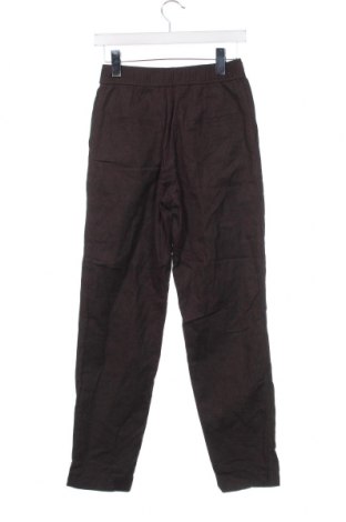 Дамски панталон Massimo Dutti, Размер XS, Цвят Кафяв, Цена 27,20 лв.