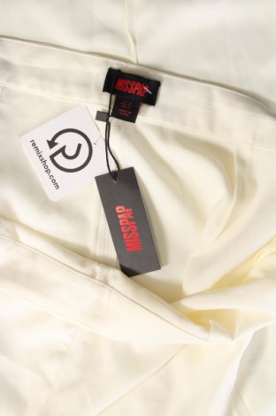 Γυναικείο παντελόνι Misspap, Μέγεθος XL, Χρώμα Λευκό, Τιμή 19,18 €