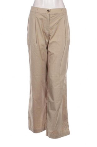 Pantaloni de femei Monki, Mărime M, Culoare Bej, Preț 58,95 Lei