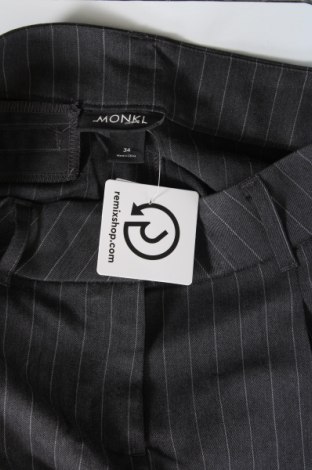 Дамски панталон Monki, Размер XS, Цвят Сив, Цена 15,68 лв.