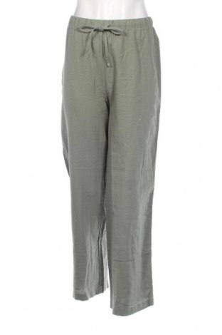 Дамски панталон Monki, Размер L, Цвят Зелен, Цена 25,20 лв.