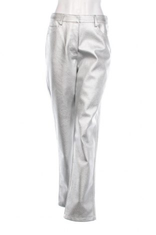 Дамски панталон Nasty Gal, Размер M, Цвят Сребрист, Цена 51,40 лв.