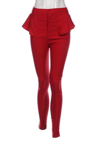 Дамски панталон Nasty Gal, Размер M, Цвят Червен, Цена 39,00 лв.
