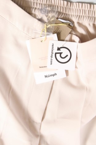 Γυναικείο παντελόνι Numph, Μέγεθος S, Χρώμα  Μπέζ, Τιμή 36,18 €