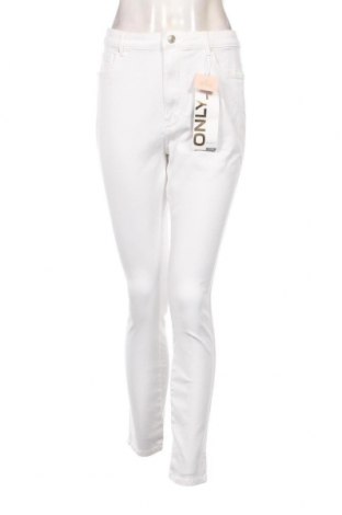 Дамски панталон ONLY, Размер XL, Цвят Бял, Цена 18,60 лв.