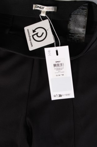 Дамски панталон ONLY, Размер S, Цвят Черен, Цена 15,50 лв.