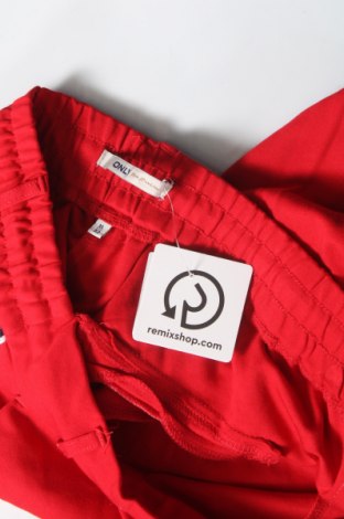Dámské kalhoty  ONLY, Velikost XL, Barva Červená, Cena  430,00 Kč