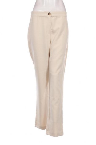 Γυναικείο παντελόνι Object, Μέγεθος M, Χρώμα Εκρού, Τιμή 9,59 €